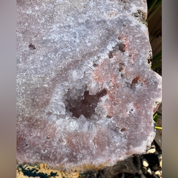 Pink Amethyst Sugar Druzy Slab - Picture 4 of 9